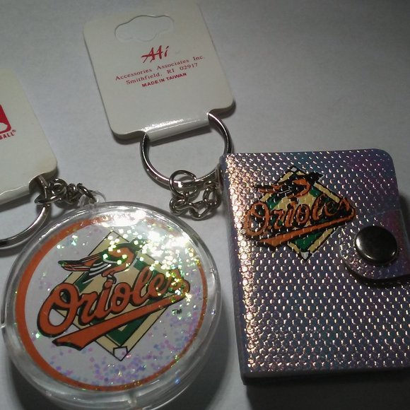 BALTIMORE ORIOLES Key Chains 2 styles NWT - Picture 1 of 4
